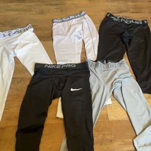 Nike and Under Armor Athletic Leggings